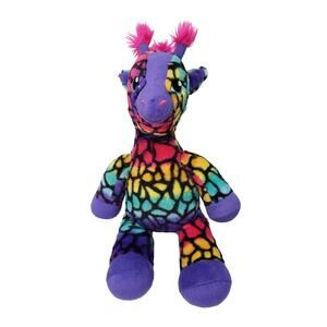 Built A Bear Workshop Rainbow Stuffed Animal Giraffe Plush